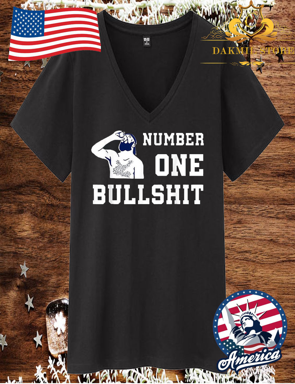 Vintage Number One Bullshit Nakita Kucherov T Shirt