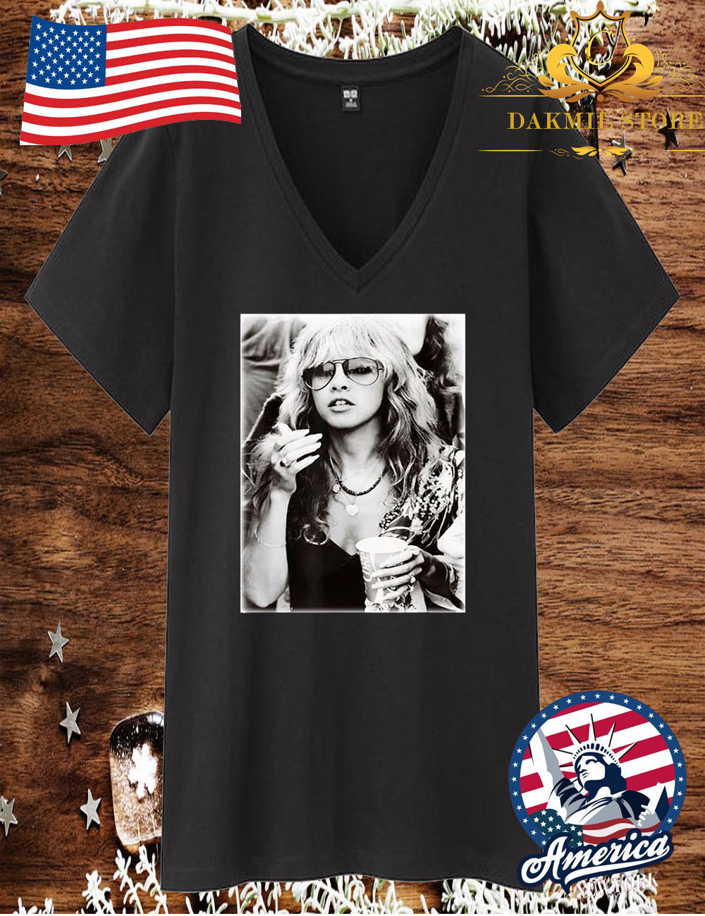 Vintage Stevie Nicks Dont Be A Lady Be A Legend T Shirt