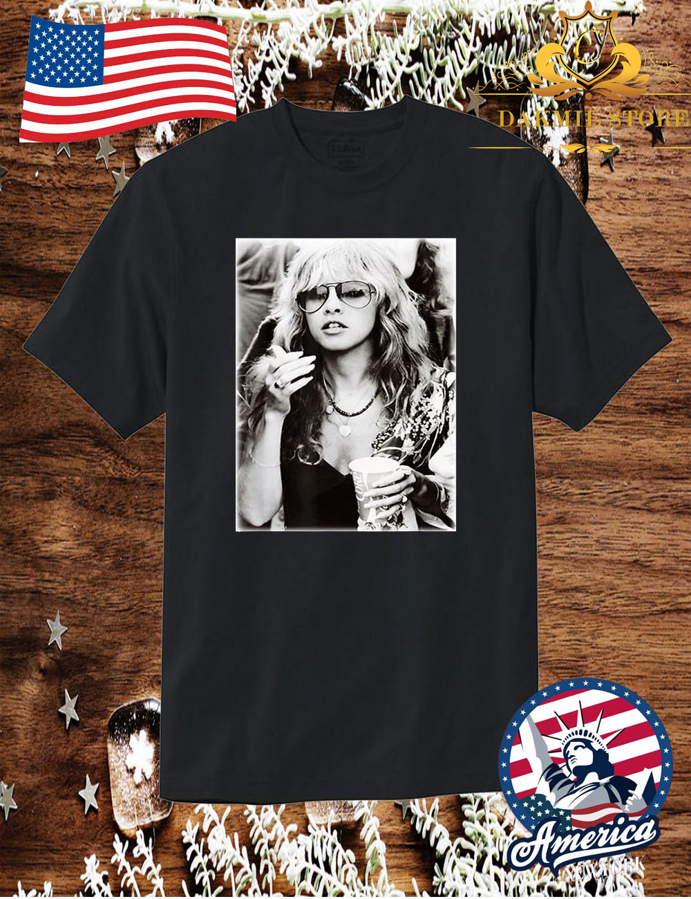 Vintage Stevie Nicks Dont Be A Lady Be A Legend T Shirt