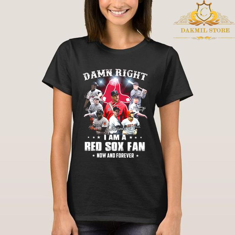 Damn right I am a Miami Dolphins fan now and forever signatures shirt For Men and Women