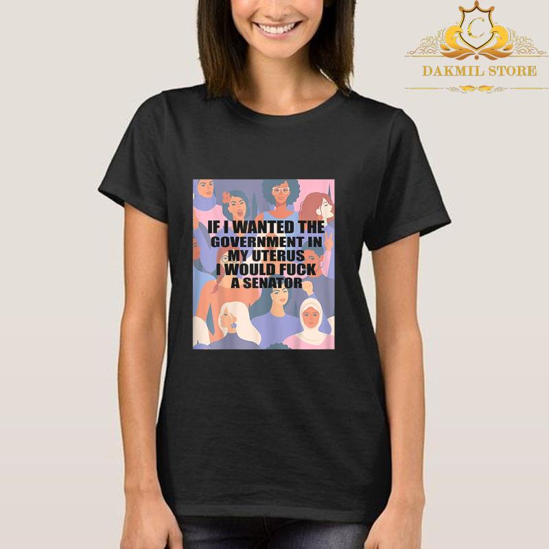 Cute Horror Movie Chibi Character Water Reflection Halloween Shirt