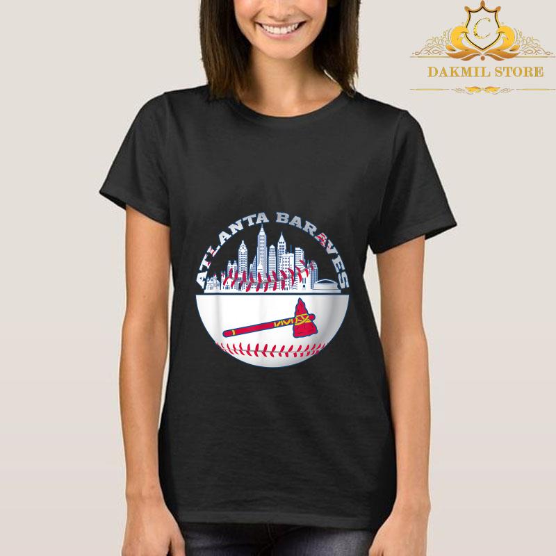 Atlanta Baseball Distressed Game Day Brave T-Shirt Atlanta Baseball Distressed Game Day Brave T-Shirt