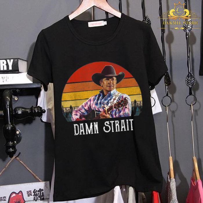 Damn strait love music vintage shirt 1 - Damn strait love music vintage shirt