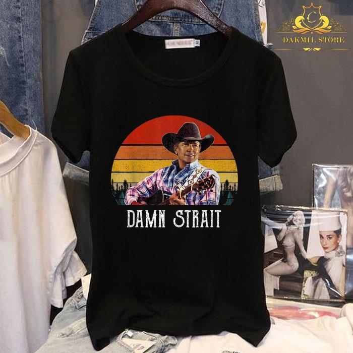 Damn strait love music vintage shirt 2 - Damn strait love music vintage shirt