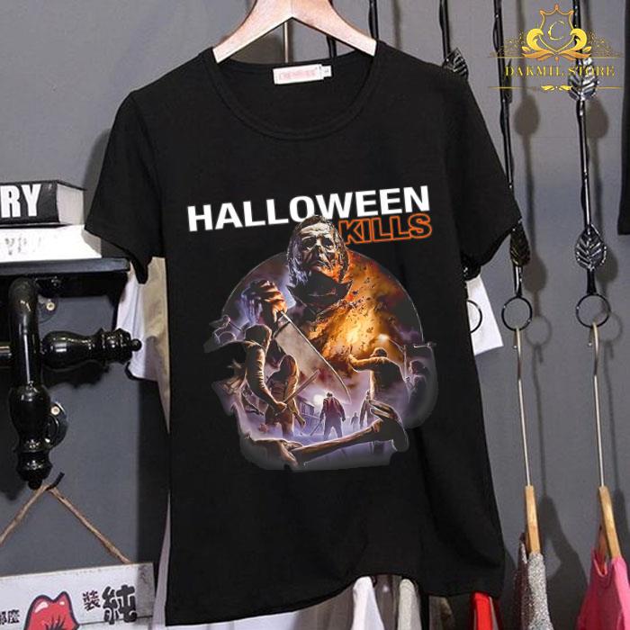 Michael Myers halloween kills evil dies tonight shirt Michael Myers halloween kills evil dies tonight shirt 1 - Michael Myers halloween kills evil dies tonight shirt