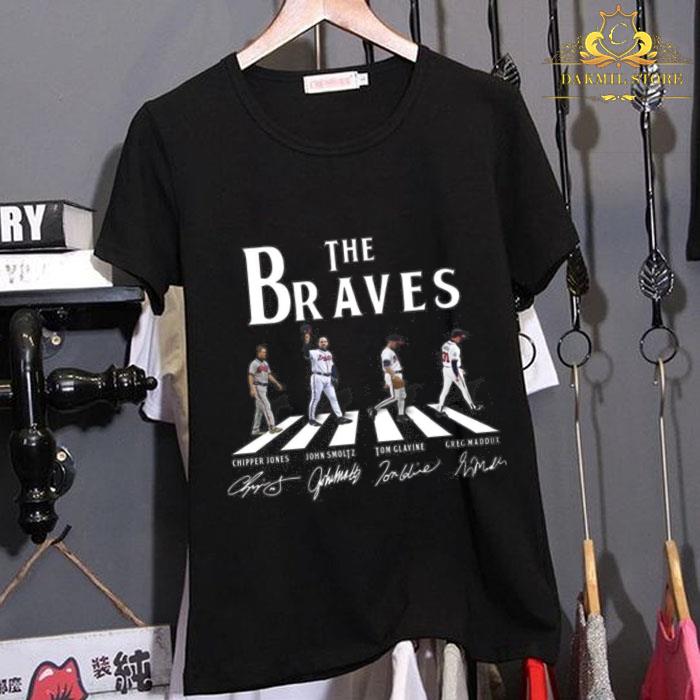 The Atlanta Braves Abbey Road The Beatles signatures shirt The Atlanta Braves Abbey Road The Beatles signatures shirt 1 - The Atlanta Braves Abbey Road The Beatles signatures shirt