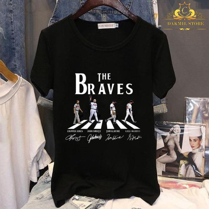 The Atlanta Braves Abbey Road The Beatles signatures shirt The Atlanta Braves Abbey Road The Beatles signatures shirt 2 - The Atlanta Braves Abbey Road The Beatles signatures shirt