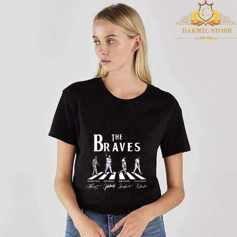 The Atlanta Braves Abbey Road The Beatles signatures shirt The Atlanta Braves Abbey Road The Beatles signatures shirt 3 - The Atlanta Braves Abbey Road The Beatles signatures shirt