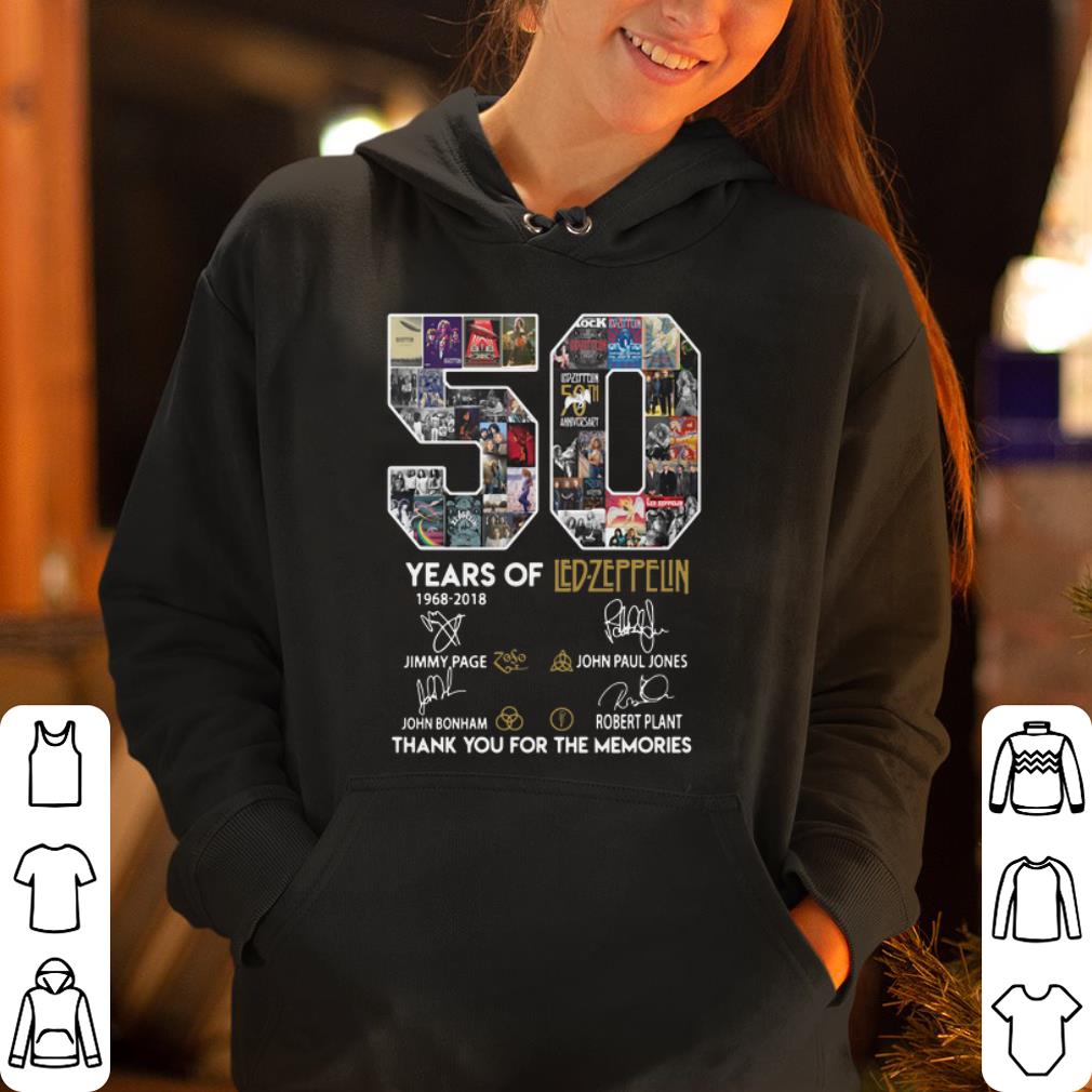 50 Years Of LedZeppelin Thank You For The Memories shirt 4 - 50 Years Of LedZeppelin Thank You For The Memories shirt