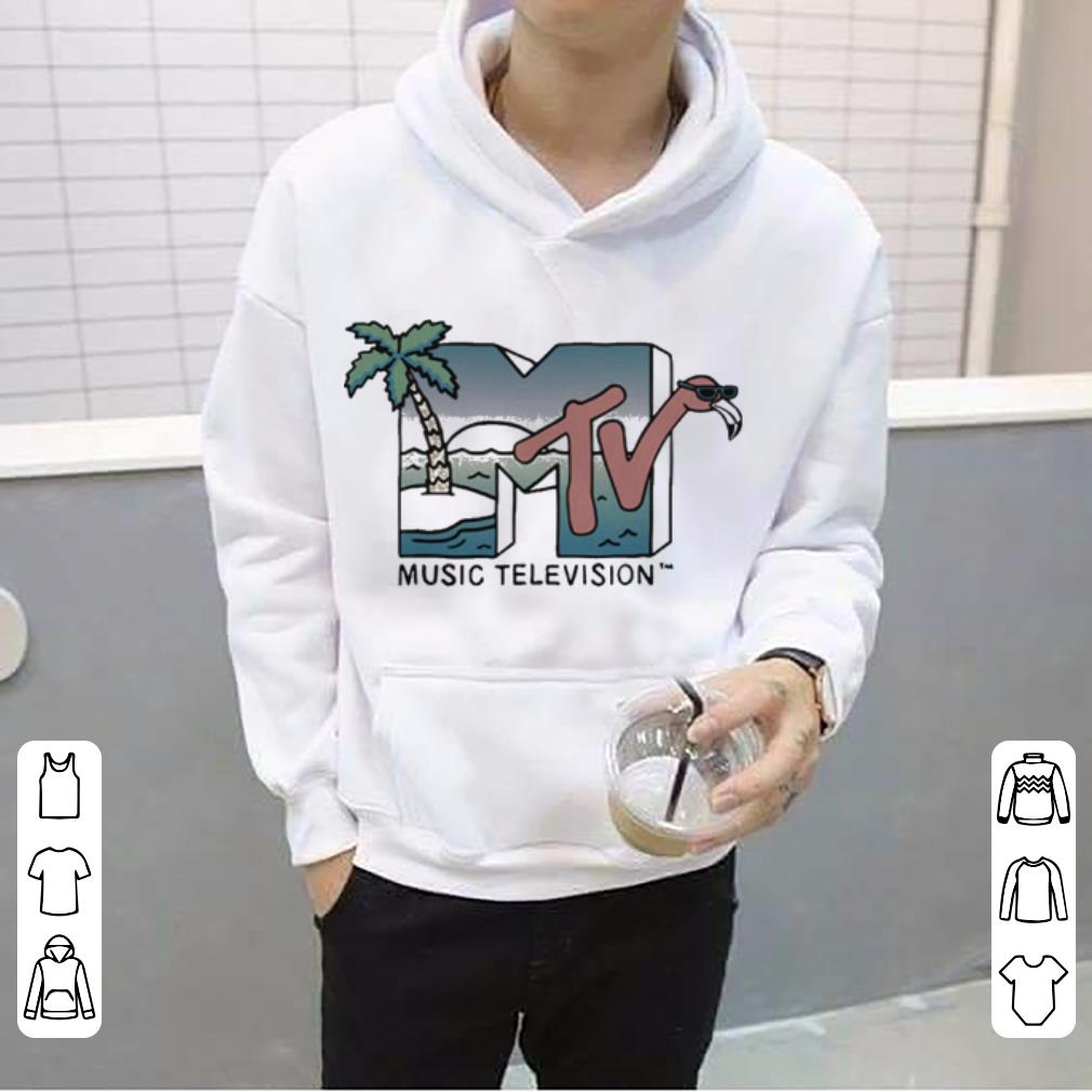 MTV Beach Island Flamingo Logo Vintage Graphic shirt 4 3 - MTV Beach Island Flamingo Logo Vintage Graphic shirt