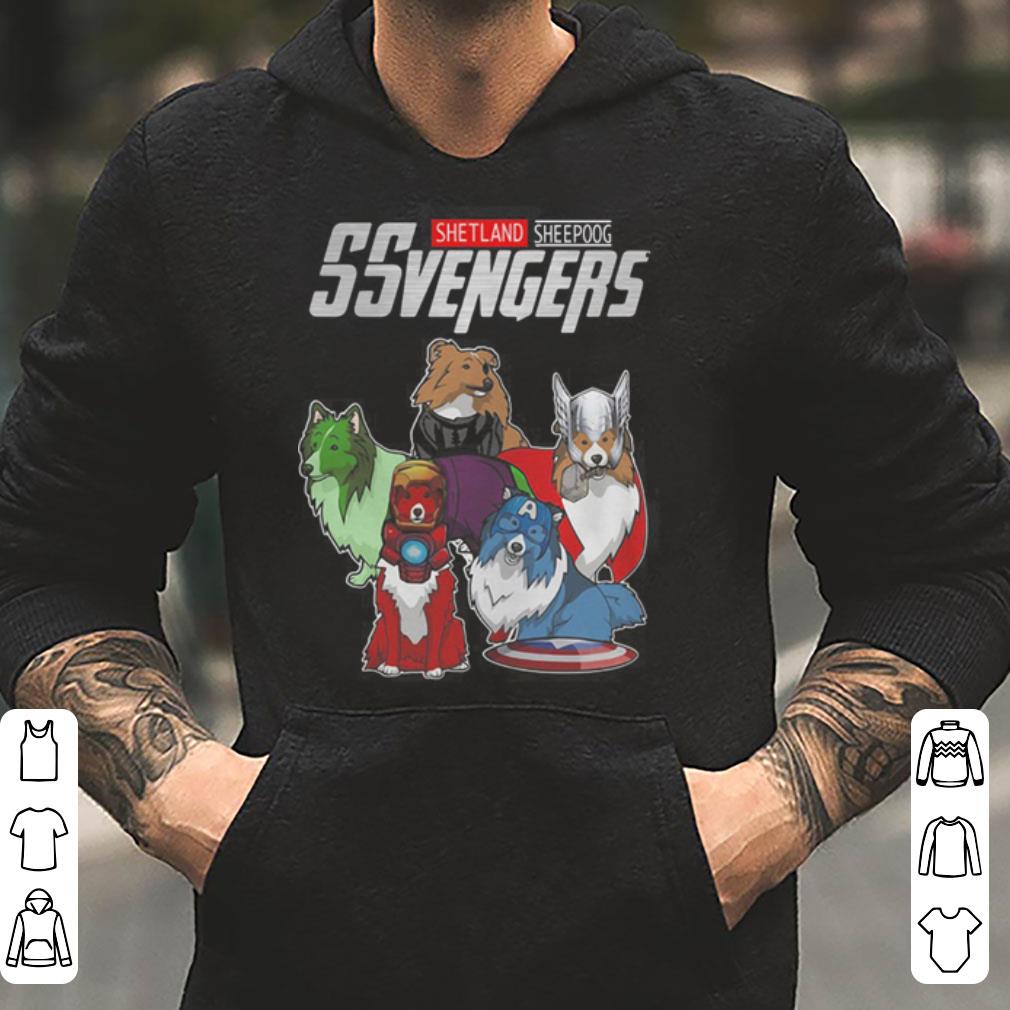 Marvel Avengers Shetland Sheepoog SSvengers shirt 4 - Marvel Avengers Shetland Sheepoog SSvengers shirt