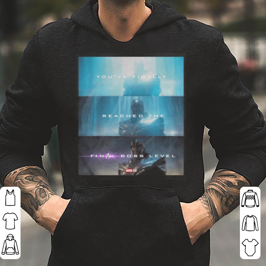 Avengers Endgame Thanos You ve Finally Reached The Final Boss Level shirt 4 - Avengers Endgame Thanos You’ve Finally Reached The Final Boss Level shirt
