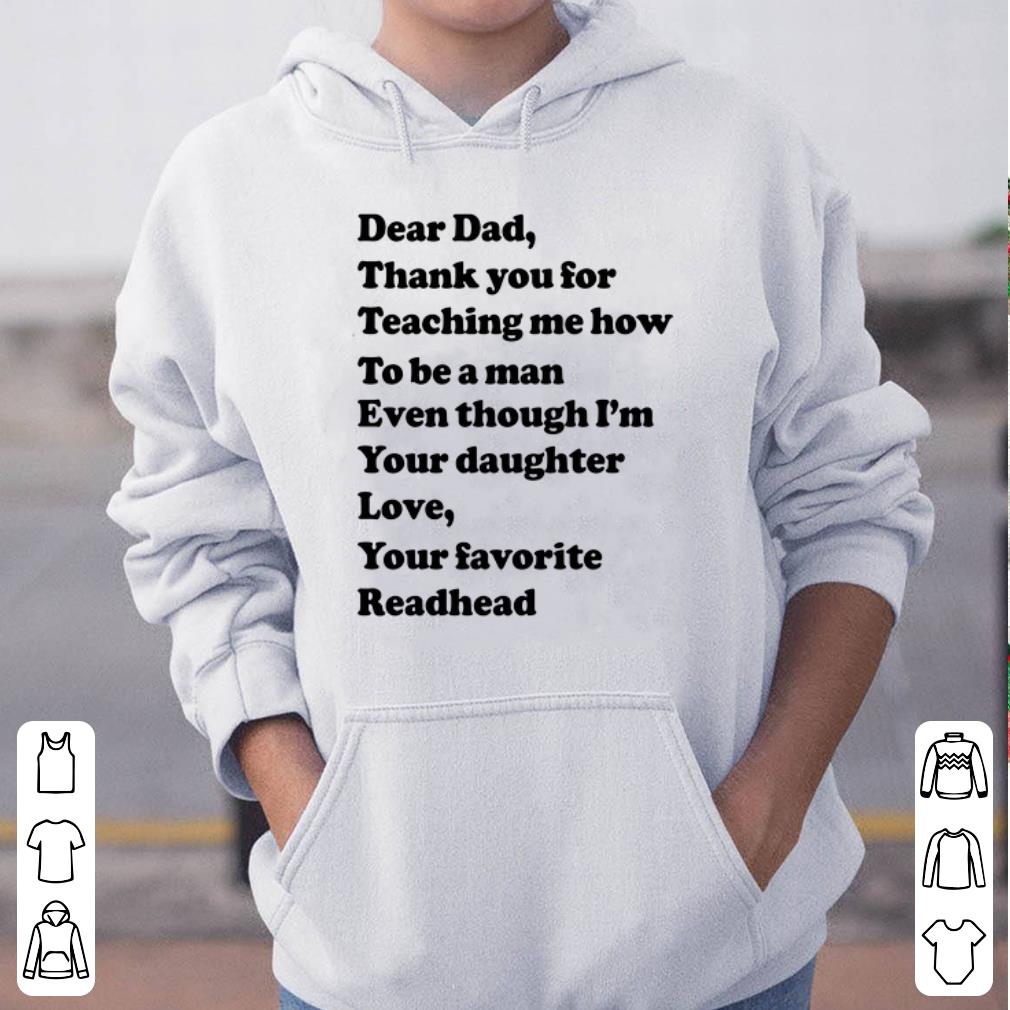 Dear Dad Thank You For Teaching Me How shirt 4 - Dear Dad Thank You For Teaching Me How shirt