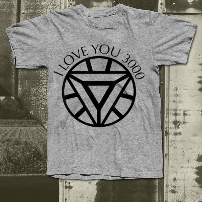 Father s Day Arc Reactor Iron Man I Love You 3000 End Game shirt 4 - Father's Day Arc Reactor Iron Man I Love You 3000 End Game shirt