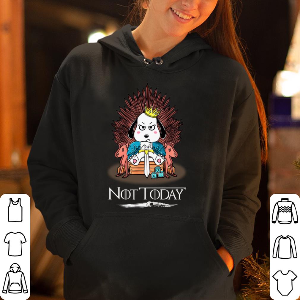 Not today bulldog game of thrones shirt 4 - Not today bulldog game of thrones shirt