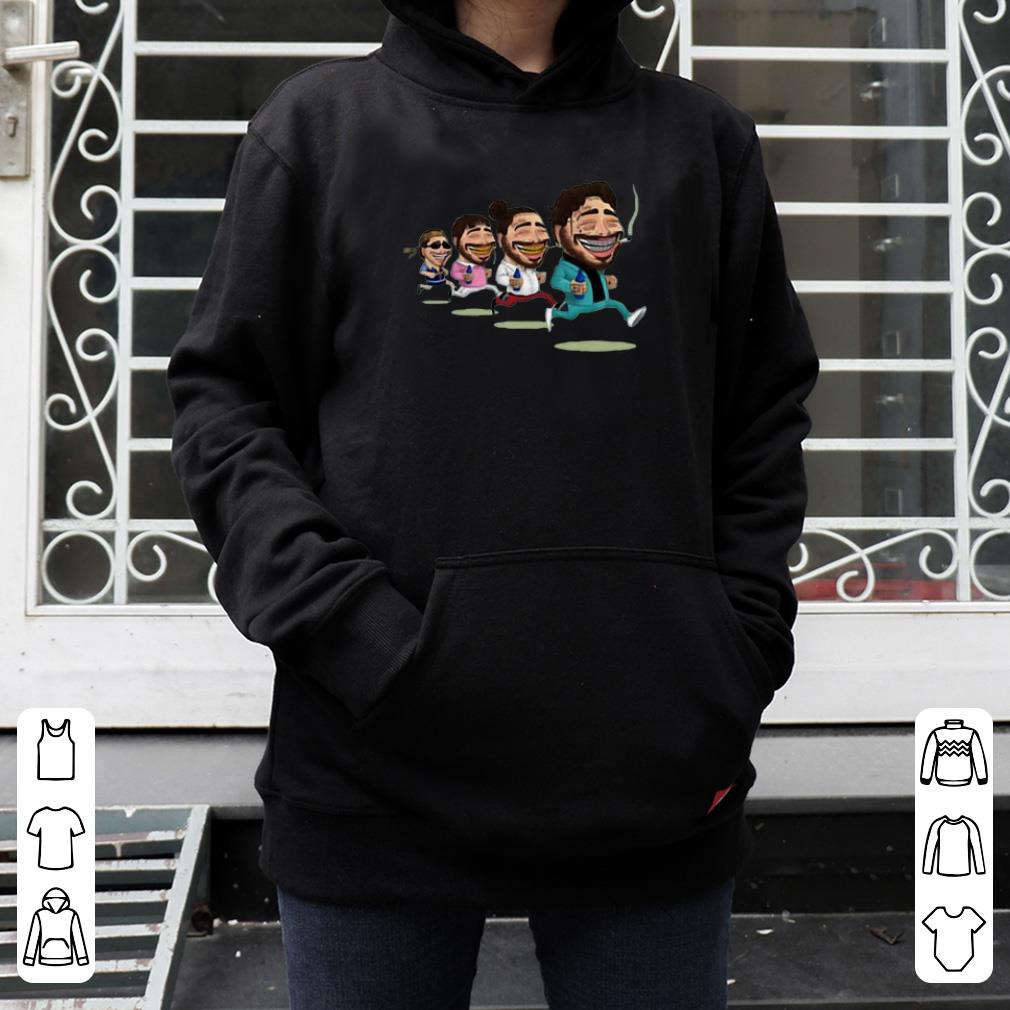 Post Malone drawn by Cillian Mitchell shirt 4 - Post Malone drawn by Cillian Mitchell shirt