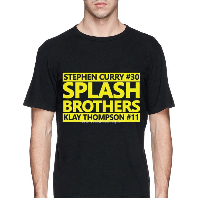 Stephen Curry Splass Brothers Klay Thompson Golden State Warrior shirt 4 - Stephen Curry Splass Brothers Klay Thompson Golden State Warrior shirt