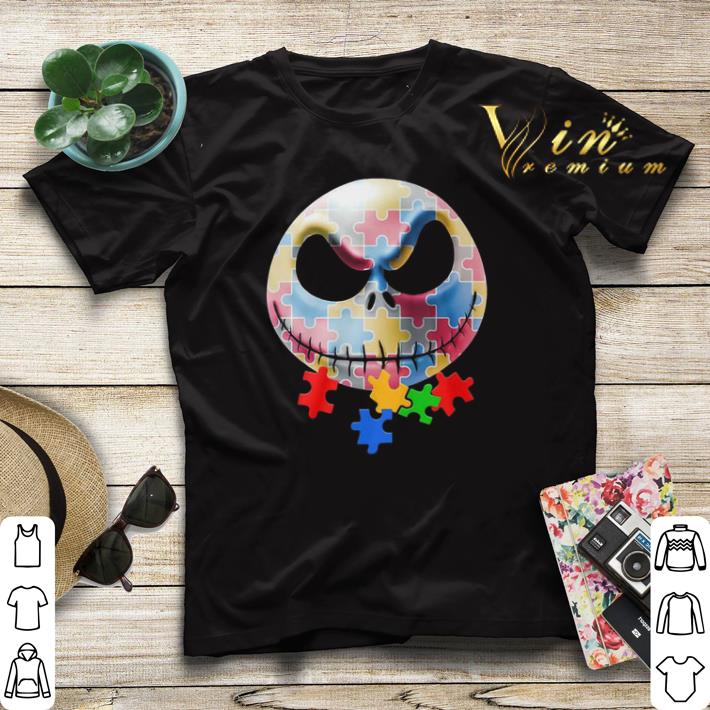 Autism Awareness Jack Skellington shirt Autism Awareness Jack Skellington shirt 4 - Autism Awareness Jack Skellington shirt