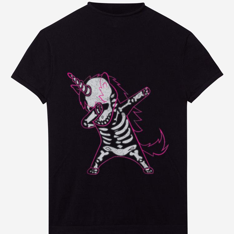 Awesome Dabbing Unicorn Skeleton Halloween Costume Men Women Gift shirt 1 - Awesome Dabbing Unicorn Skeleton Halloween Costume Men Women Gift shirt