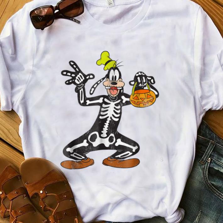 Awesome Disney Goofy Skeleton Halloween shirt 1 2 - Awesome Disney Goofy Skeleton Halloween shirt