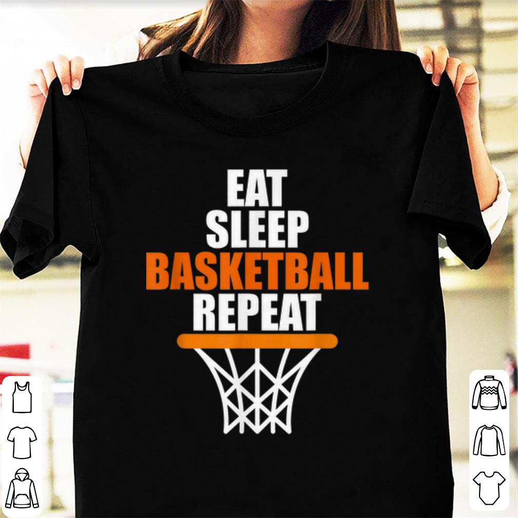 Awesome Eat Sleep Basketball Repeat shirt 1 - Awesome Eat Sleep Basketball Repeat shirt