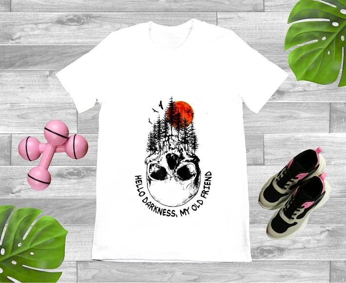 Awesome Hello darkness my old friend Blood Moon shirt 1 - Awesome Hello darkness my old friend Blood Moon shirt