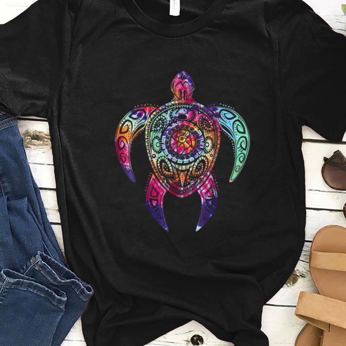 Awesome Hippie Tie Dye Psychedelic Sea Turtle shirt 1 - Awesome Hippie Tie Dye Psychedelic Sea Turtle shirt