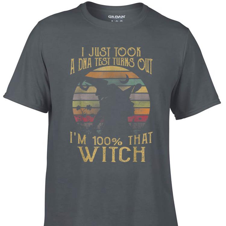 Awesome I Just Took A Dna Test Turns Out I m 100 Percent That Witch Vintage shirt 1 - Awesome I Just Took A Dna Test Turns Out I'm 100 Percent That Witch Vintage shirt