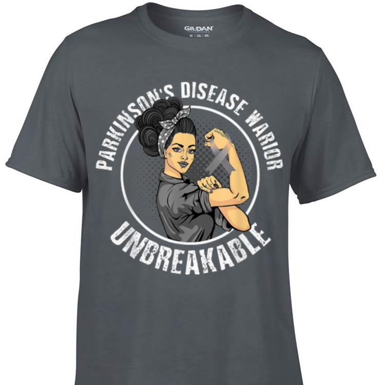 Awesome Parkinson s Disease Warrior Unbreakable shirt 1 - Awesome Parkinson's Disease Warrior Unbreakable shirt