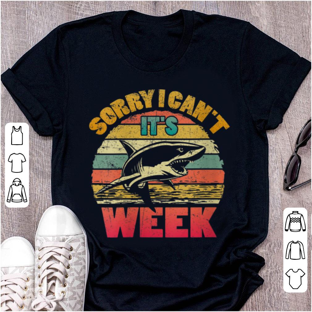 Awesome Sorry I Can t It s Week Shaek Vintage shirt 1 - Awesome Sorry I Can't It's Week Shaek Vintage shirt