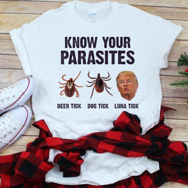 Awesome know Your Parasites Deer Tick Dog Tick Luna Tick shirt 1 - Awesome know Your Parasites Deer Tick Dog Tick Luna Tick shirt