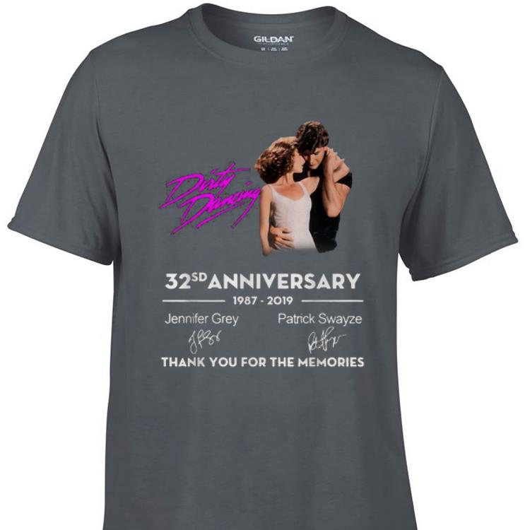 Dirty Dancing 32 Anniversary Thank You For The Memories Signature shirt 1 - Dirty Dancing 32 Anniversary Thank You For The Memories Signature shirt