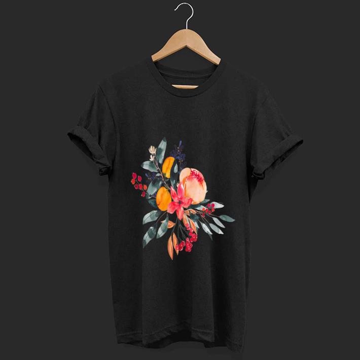 Hot Fall Colors Flowers shirt 1 - Hot Fall Colors Flowers shirt