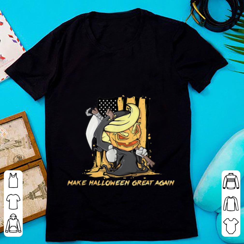 Hot Halloween Trumpkin The Trump Reaper Holiday shirt 1 - Hot Halloween Trumpkin The Trump Reaper Holiday shirt