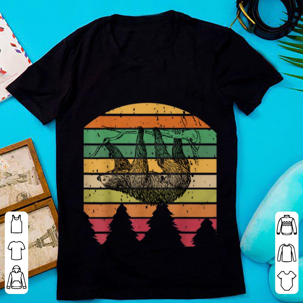 Hot Sloth hang tree Vintage Pine shirt 1 - Hot Sloth hang tree Vintage Pine shirt