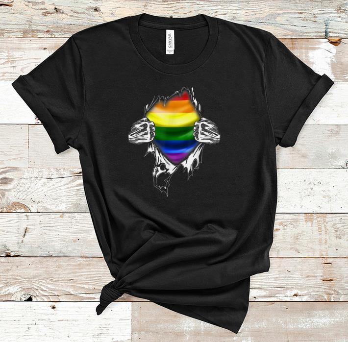 Hot Superhero Ripped LGBT Gay Pride shirt 1 - Hot Superhero Ripped LGBT Gay Pride shirt