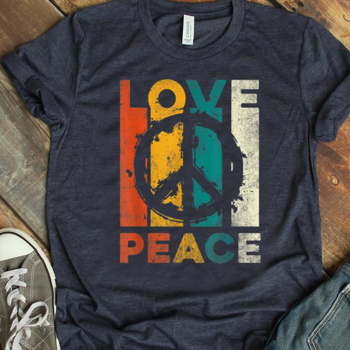 Hot Vintage Love Peace shirt 1 - Hot Vintage Love Peace shirt
