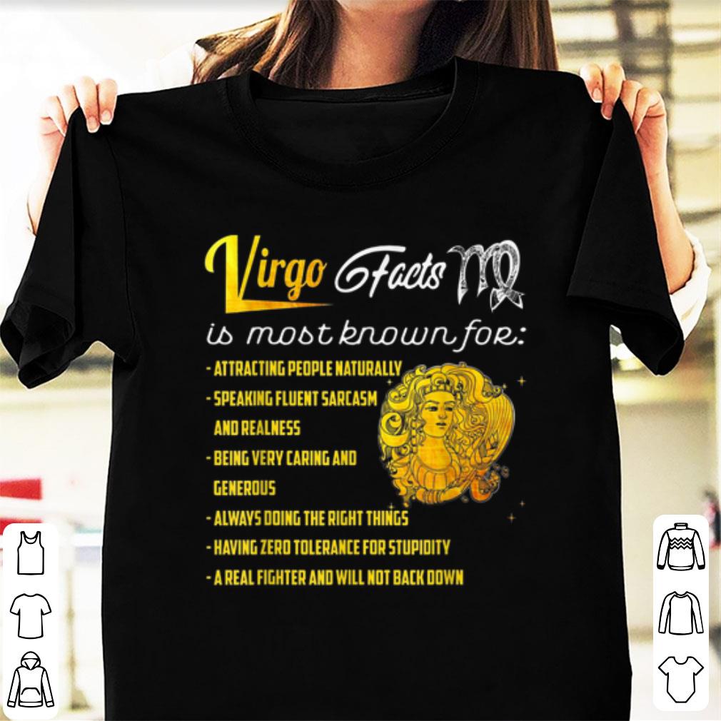 Hot Virgo Facts Is Most Know For Attracting People Naturally shirt 1 - Hot Virgo Facts Is Most Know For Attracting People Naturally shirt
