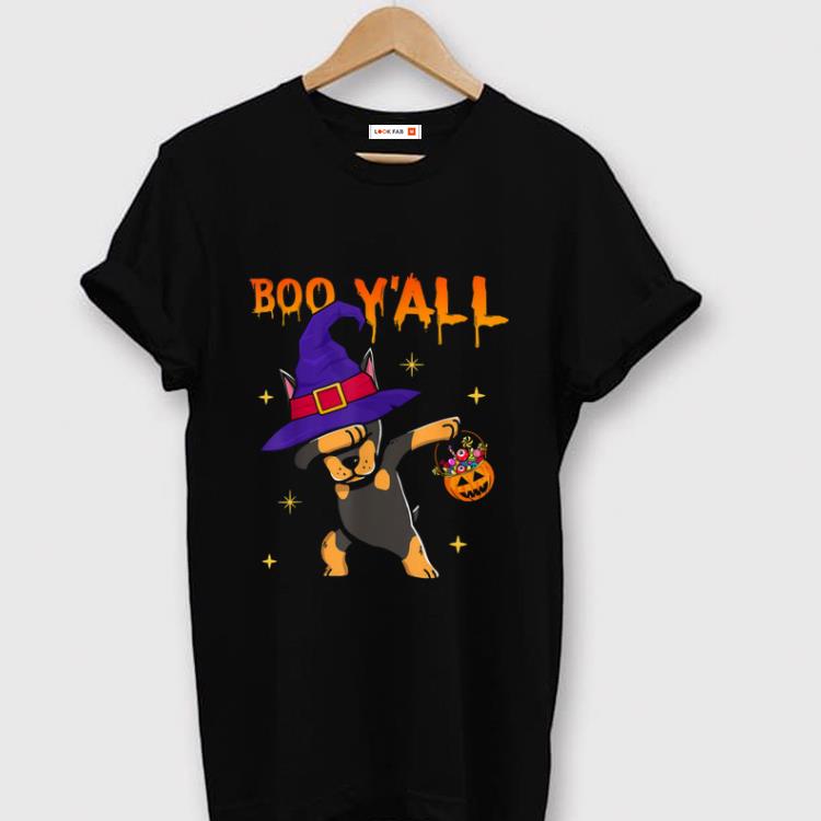 Nice Boo Y all Doberman Dog Pumpkin Halloween Gifts shirt 1 - Nice Boo Y'all Doberman Dog Pumpkin Halloween Gifts shirt