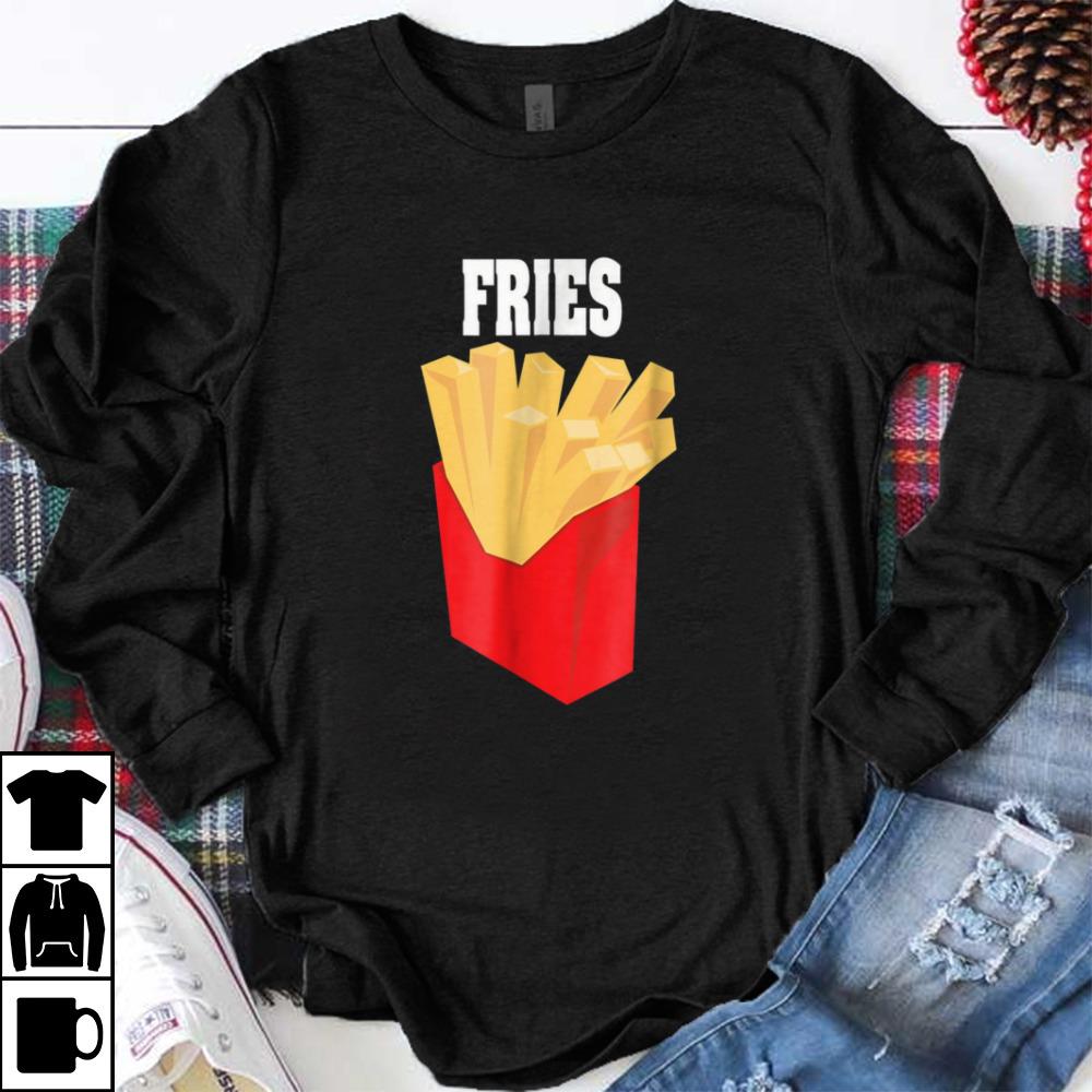 Nice French Fries Couples Halloween Costume Burger Fries shirt 1 - Nice French Fries Couples Halloween Costume Burger & Fries shirt