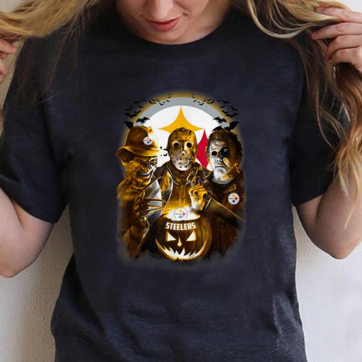 Nice Jason Michael Myers Freddy Krueger Pittsburgh Steelers shirt 1 - Nice Jason Michael Myers Freddy Krueger Pittsburgh Steelers shirt