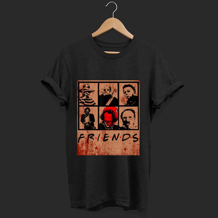Nice Scary Friends Horror Movie Creepy Halloween shirt 1 - Nice Scary Friends Horror Movie Creepy Halloween shirt