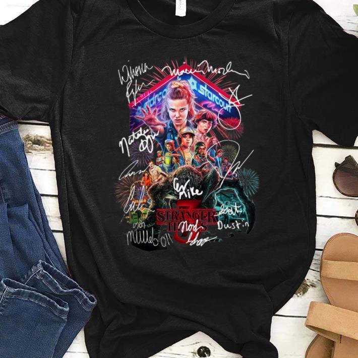 Nice Stranger Things Signature Style Pop shirt 1 - Nice Stranger Things Signature Style Pop shirt