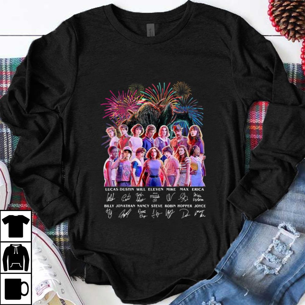 Nice Thank You For The Memories Stranger Things Firework Signature 1 - Nice Thank You For The Memories Stranger Things Firework Signature