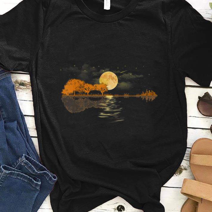 Official Acoustic Guitar Player Guitar Lake shirt 1 - Official Acoustic Guitar Player Guitar Lake shirt