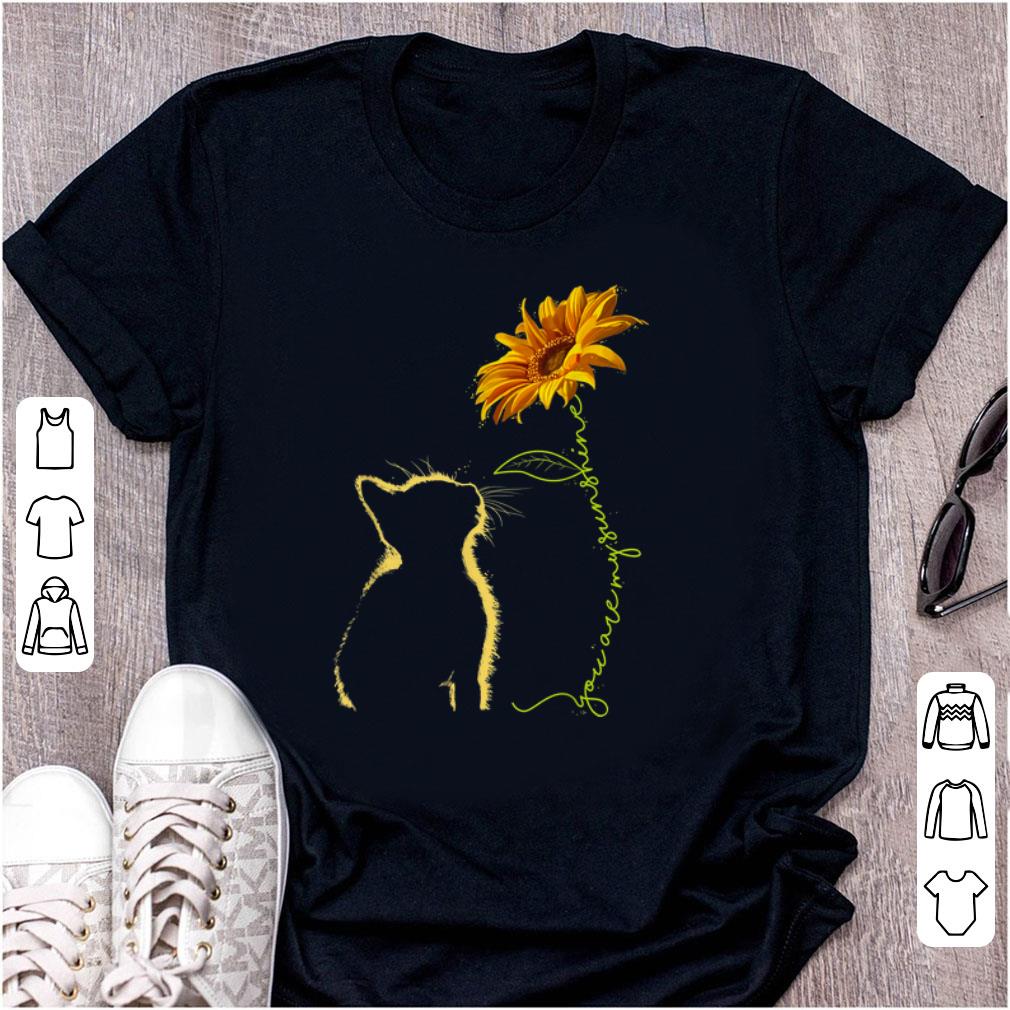 Official Cat You Are My Sunshine Sunflower shirt 1 - Official Cat You Are My Sunshine Sunflower shirt