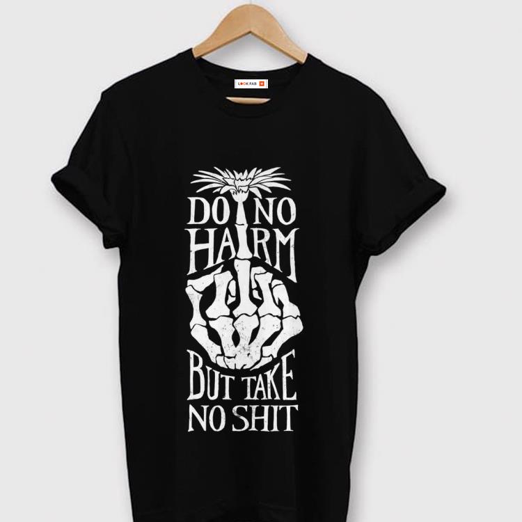 Official Do No Harm But Take No Shit Middle Finger shirt 1 - Official Do No Harm But Take No Shit Middle Finger shirt