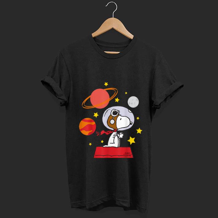 Official Peanuts Snoopy Space Pilot Mars Moon And Saturn shirt 1 - Official Peanuts Snoopy Space Pilot Mars, Moon And Saturn shirt
