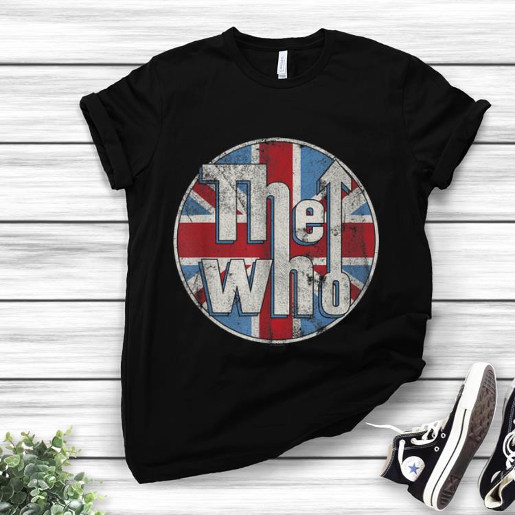 Official The Who Union Jack Circle Logo shirt 1 - Official The Who Union Jack Circle Logo shirt