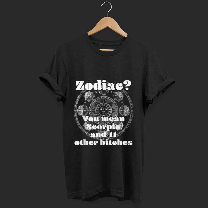 Official Zodiac You mean Scorpio And 11 Other Bitches shirt 1 - Official Zodiac You mean Scorpio And 11 Other Bitches shirt